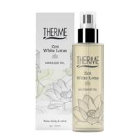 Therme Zen white lotus massage oil 125 Milliliter - thumbnail