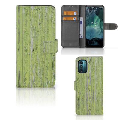 Nokia G11 | G21 | Book Style Case | Green Wood Nokia G11 | G21 | Book Style Case | Green Wood