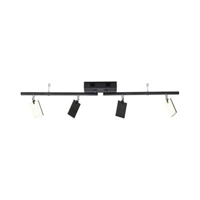 Paul Neuhaus PlafondlampPure Mira 4-lichts zwart - 6356-18