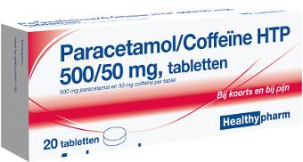 Paracetamol 500mg coffeine 20 Tabletten