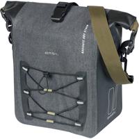 Basil Enkele tas navigator storm m mik 12-15l 14 x 25 x 36 cm - zwart - thumbnail