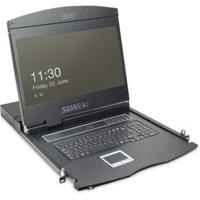 Digitus DS-72211-5GE KVM-console 16 poorten CAT 5 (RJ45) 1366 x 768 Pixel - thumbnail