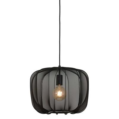 Light & Living Bohemian hanglampPlumeria zwart Ø 40cm - 2963312