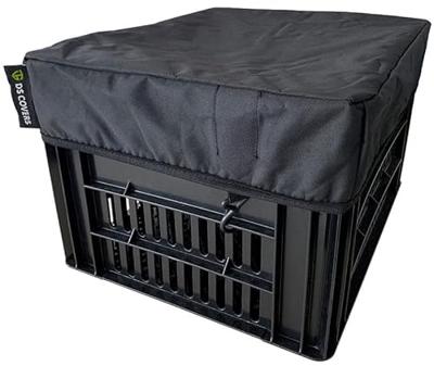 DS Covers Fietskrathoes crate m (kratten t/m 35 t/m 45 cm) - zwart DS Covers Fietskrathoes crate m (kratten t/m 35 t/m 45 cm) - zwart