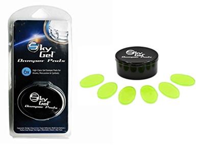 SkyGel Damper Pads Cristal Green (set van 8)