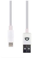Enzo Mobilize Apple lightning USB laadkabel 1,0 meter wit - 9540010 - thumbnail