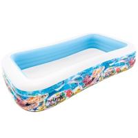 Intex Groot opblaaszwembad tropical reef - thumbnail