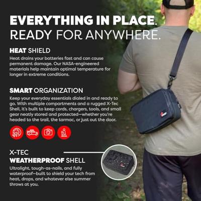 Phoozy TechCapsule accessoires bag - Black