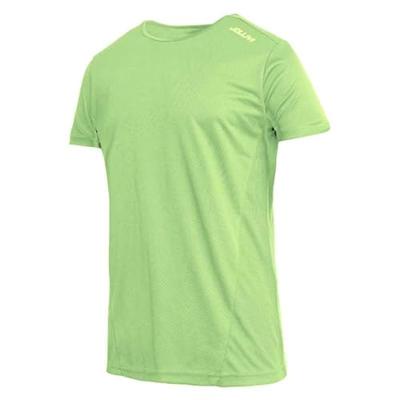 Heren-T-Shirt met Korte Mouwen Joluvi Runplex Groen Lichtgroen Maat S