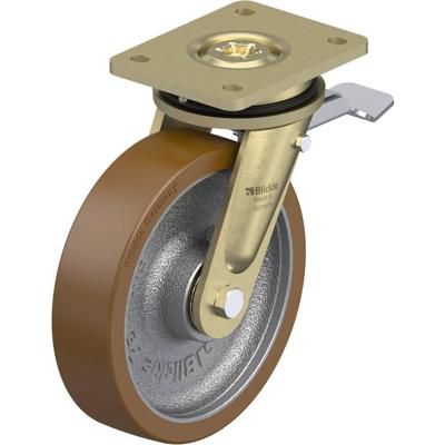 Blickle LS-GB 200K-ST Zwenkwiel met rem Wieldiameter: 200 mm Draagvermogen (max.): 1000 kg 1 stuk(s)