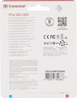 Transcend 220S NVMe/PCIe M.2 SSD 2280 harde schijf 512 GB M.2 NVMe PCIe 3.0 x4 - thumbnail
