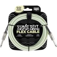 Ernie Ball 6436 Flex Cable 3 meter instrumentkabel Glow In The Dark - thumbnail