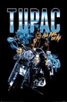 Poster Tupac Shakur All Eyez Motorcycle 61x91,5cm - thumbnail
