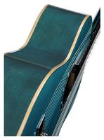 Ortega Family Series R121-3/4OC 3/4-Size Guitar Ocean Blue klassieke gitaar met gigbag - thumbnail