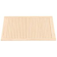 VidaXL Kastdeur met lamellen 99,3x59,4 cm massief grenenhout - thumbnail