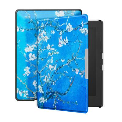 Lunso - Kobo Aura H20 Edition 1 hoes (6.8 inch) - sleep cover - Van Gogh Amandelbloesem Lunso - Kobo Aura H20 Edition 1 hoes (6.8 inch) - sleep cover - Van Gogh Amandelbloesem