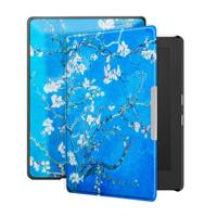 Lunso - Kobo Aura H20 Edition 1 hoes (6.8 inch) - sleep cover - Van Gogh Amandelbloesem - thumbnail