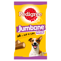 Hondenvoer Jumbone Mini Kip & Lam 4pc 160 g 1x8 Pedigree - Pedigree - thumbnail