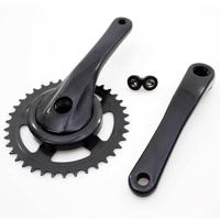 Cortina crankstel 38t black matt - thumbnail