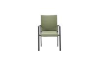 Dallas dining fauteuil stoel carbon black/moss green Garden Impressions - Garden impressions - thumbnail