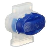 3M 314 Aansluiting Flexibel: 0.5-1.5 mm² Massief: 0.5-1.5 mm² Aantal polen: 3 50 stuk(s) Blauw - thumbnail