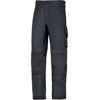 Snickers Workwear werkbroek - AllroundWork - 6301 - staalgrijs - maat 52 - thumbnail