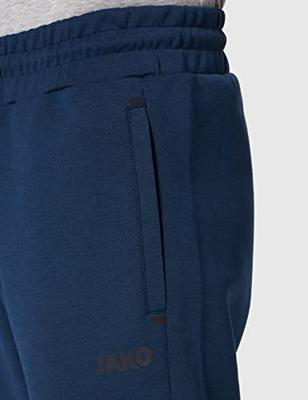JAKO 8429 Joggingbroek Premium Basics - Marine Gemeleerd - XL