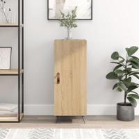 Dressoir 34,5x34x90 cm bewerkt hout sonoma eiken - thumbnail