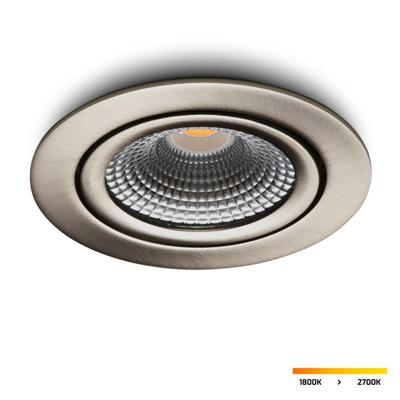 LED-inbouwspot Vivaro RVS 5W dimbaar