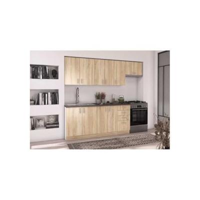 SARA keukenonderkast - 2 deuren - Sonoma eiken decor - L60 x D48 x H 82 cm