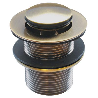 Loqé Luxor klikbare afvoerplug brons zonder overloop