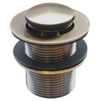 Loqé Luxor klikbare afvoerplug brons zonder overloop - thumbnail