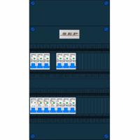 SEP 9 groepenkast 9 installatieautomaat 16A 3 aardlekschakelaars 30mA CHB24 230V - thumbnail