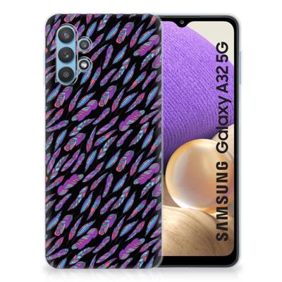 Samsung Galaxy A32 5G TPU bumper Feathers Color Samsung Galaxy A32 5G TPU bumper Feathers Color