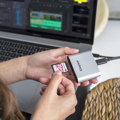 Kingston Canvas React Plus SD-kaart 64 GB Class 10 UHS-II