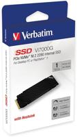 Verbatim Vi7000 1 TB NVMe/PCIe M.2 SSD 2280 harde schijf PCIe 4.0 x4 Retail 49367 - thumbnail