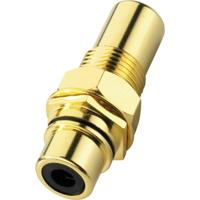 Monacor T-730G/SW Cinch-inbouwbus - thumbnail