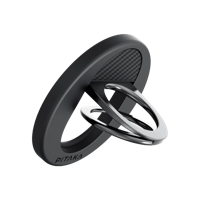 Pitaka MagEZ Grip 3 magnetische iPhone houder - Black/Grey - thumbnail