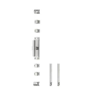 Intersteel krukespagnolet links T-recht incl. stangenset - RVS