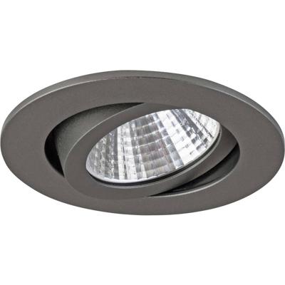 Brumberg 12261643 12261643 LED-inbouwlamp LED 7 W Titaan Brumberg 12261643 12261643 LED-inbouwlamp LED 7 W Titaan