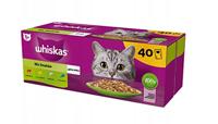 WHISKAS Mix Favourites in jelly - nat kattenvoer - 40x85 g - thumbnail
