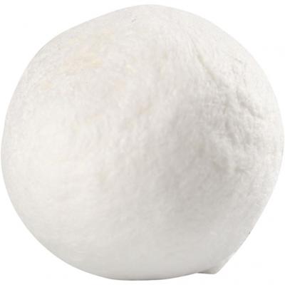 Creotime decoratie bal wit 12 mm 25 stuks Creotime decoratie bal wit 12 mm 25 stuks