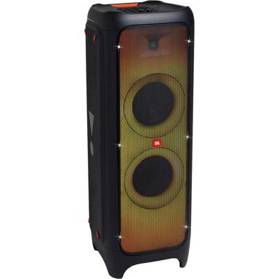 Party Box 1000 - Powerful Portable Party Speaker with Full LED Front and DJ Pad - Zwart