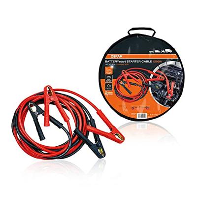 Osram Automotive BATTERYstart STARTER CABLE 500A Startkabels 50 mm² Aluminium (kopergecoat) 5 m Met kunststof klemmen
