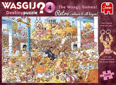 Jumbo legpuzzel Wasgij Destiny 4 The Wasgij Games 1000 stukjes Jumbo legpuzzel Wasgij Destiny 4 The Wasgij Games 1000 stukjes
