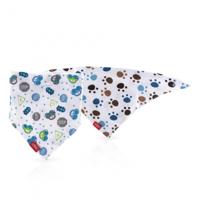 Nuby slabbetje Bandana junior 27 cm katoen - thumbnail