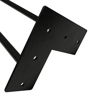 Stalen hairpin zwart hairpin ø 1,2 cm en hoogte 15 cm