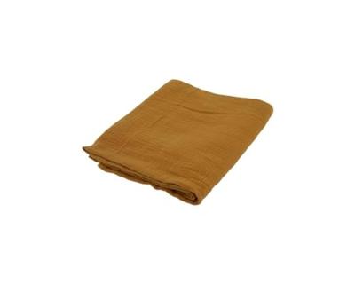 Mousseline Domiva Karamel 100 x 100 cm