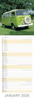 Volkswagen Camper Kalender 2026 Slimline - thumbnail