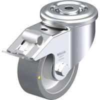 Blickle LKR-ALTH 100K-FI-AS Zwenkwiel met rem Wieldiameter: 100 mm Draagvermogen (max.): 350 kg 1 stuk(s) - thumbnail